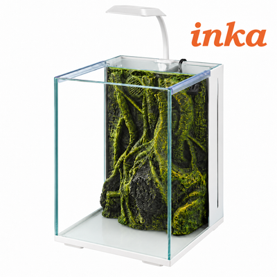 Nubios Nano akvaryumun Inca beyaz modeli