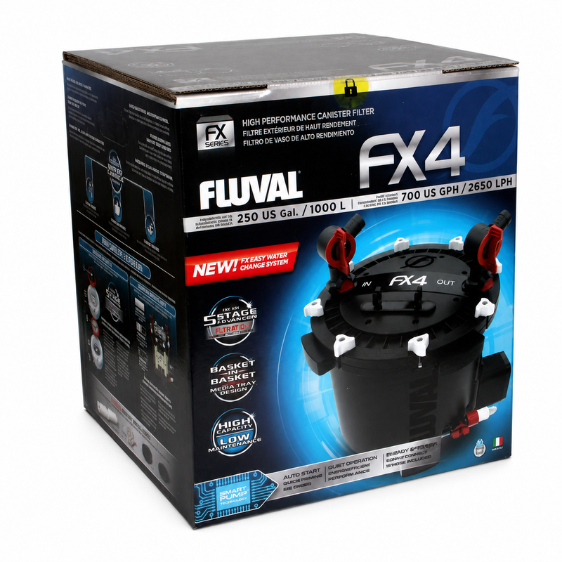 Fluval FX4 Akvaryum Dış Filtre 2650 L/h Fluval FX4 Akvaryum Dış Filtre 2650 L/h