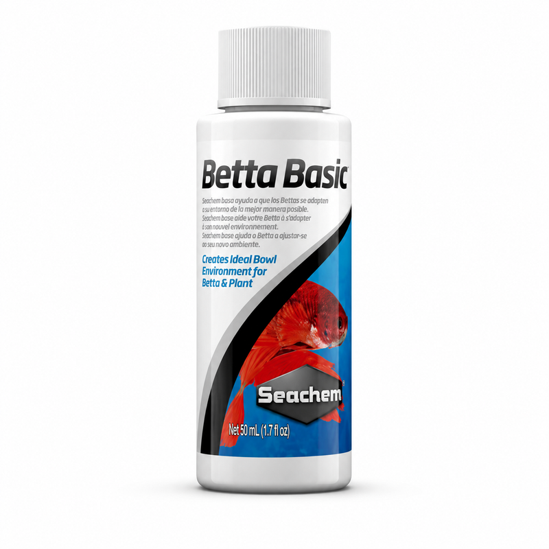 Betta Basics 60 ml Betta Su Düzenleyici Seachem Betta Basics 60 ml Betta Su Düzenleyici