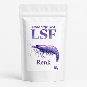 LSF Renk Destekleyici Karides Yemi 25 g LSF Renk Destekleyici Karides Yemi 25 g