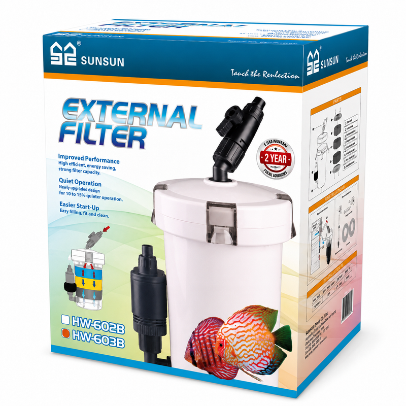 SunSun Dış Filtre HW-603B 400L/H