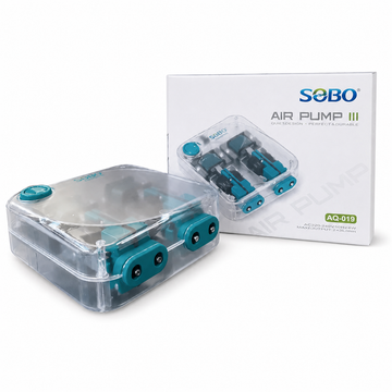 Sobo Hava Motoru Şeffaf Kasa 12W 4 x 6 LtMin