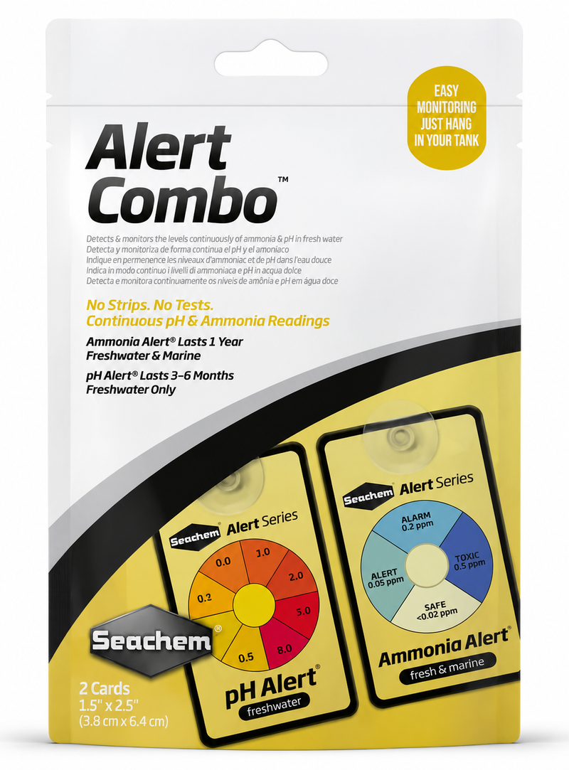Seachem Alert Combo - Ph+ Ammonia Göstergesi