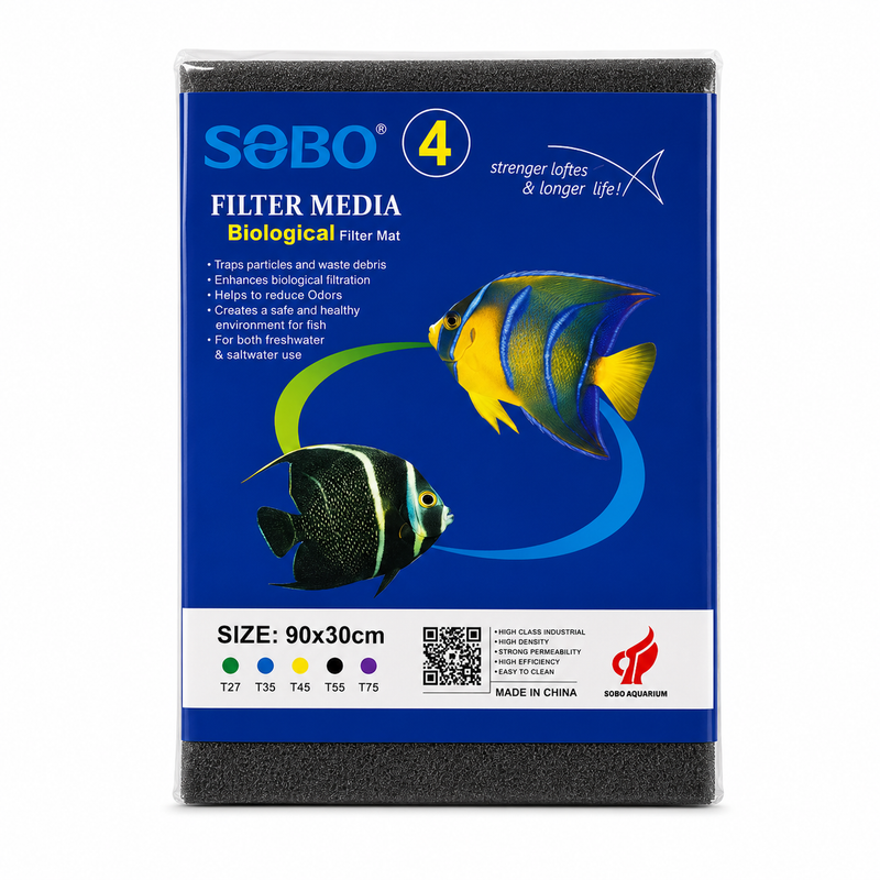 Sobo 9030 Biyolojik Filtre Süngeri 90x30 cm Akvaryum Filtre Süngeri