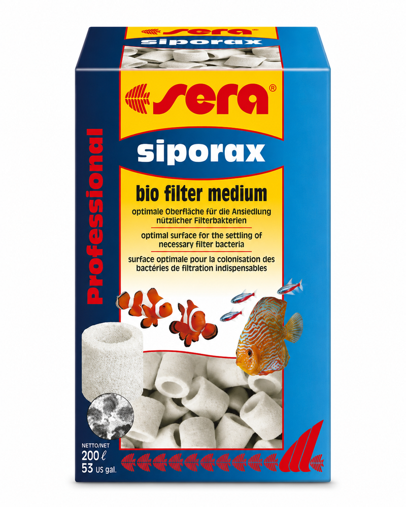 Siporax Biyolojik Filtre Malzemesi 290 g Seramik Halka Bio Filter Medium AÇIK