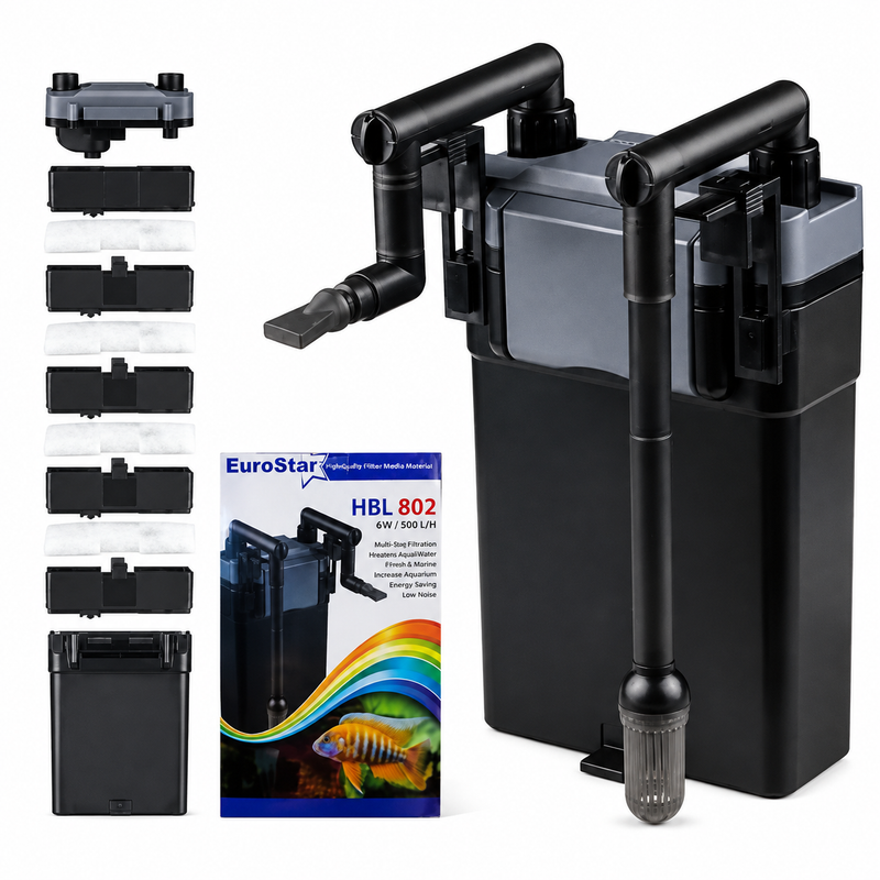 EuroStar HBL 802 Askı Filtre 500 L/h 6W