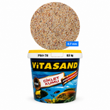 Vitasand Pro-78 0.7mm Akvaryum Kumu Silis Kum (sarı) 1KG