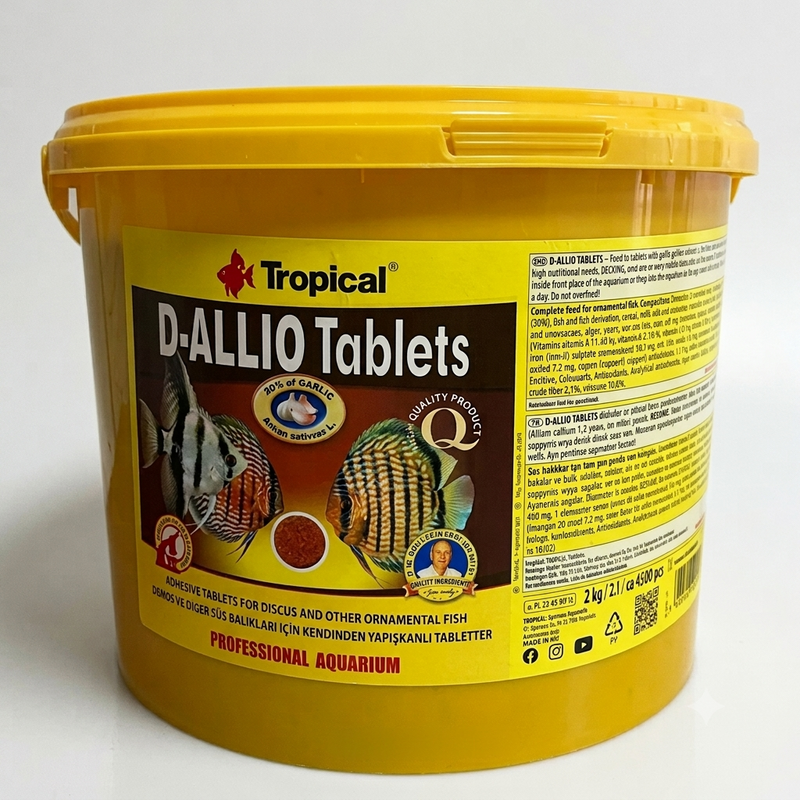 Tropical D-Allio Plus %30 Sarımsaklı Tablet Yem 100 ADET