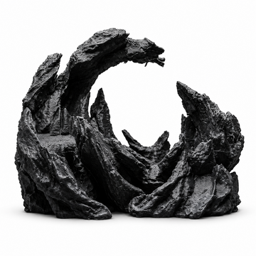 Void Wave PETG Akvaryum Dekoru